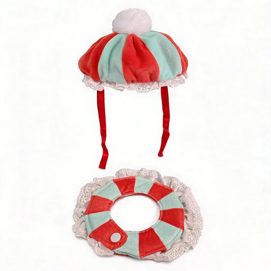 Pokkie Park Circus Costume Set — Hat & Bib Collar